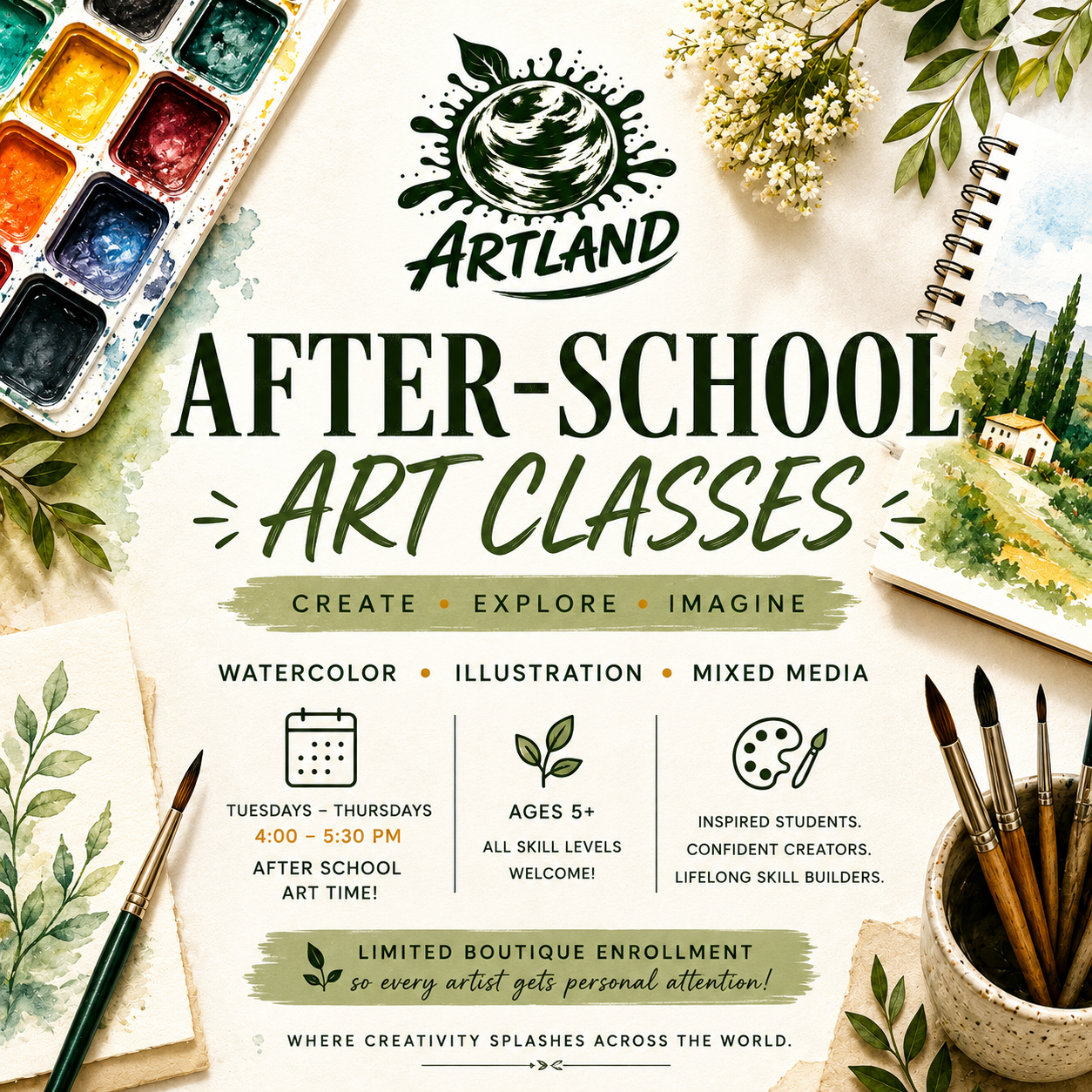 After-School ArtLand Sessions